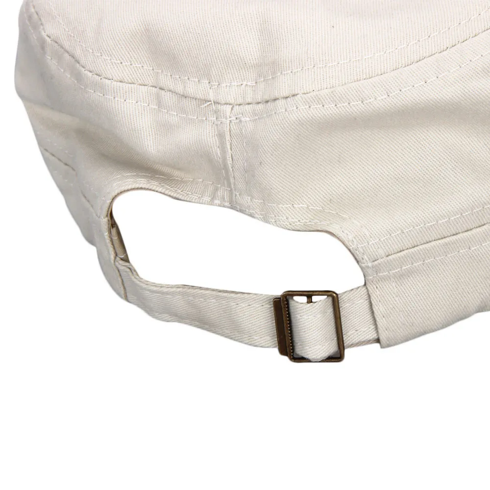 

Fashion Hat Men Unisex Flat Roof Military Hat Cadet Patrol Bush Hat Baseball Field Cap Hats For Women 2020 #SRN