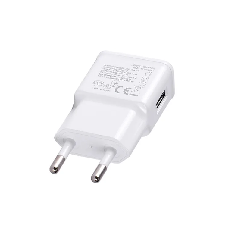 Only EU Charger Штепсельная вилка ЕС настенный адаптер USB зарядное устройство и 1 м Micro USB 3,0 кабель синхронизации данных и зарядки для samsung Galaxy S5 Note 3 G900 N9002 N9008 телефон - Тип штекера: Only EU Charger