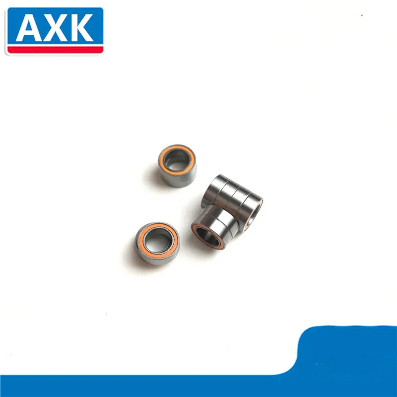 2 шт. 5X10X4 мм SMR105 2OS 2RS carretel de pesca rolamento CB ABEC7 гибридные керамические подшипники вала