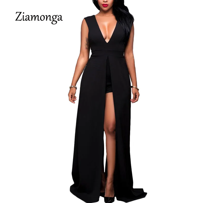 Ziamonga 2017 новое женское платье макси элегантное вечернее сексуальное с Высоким