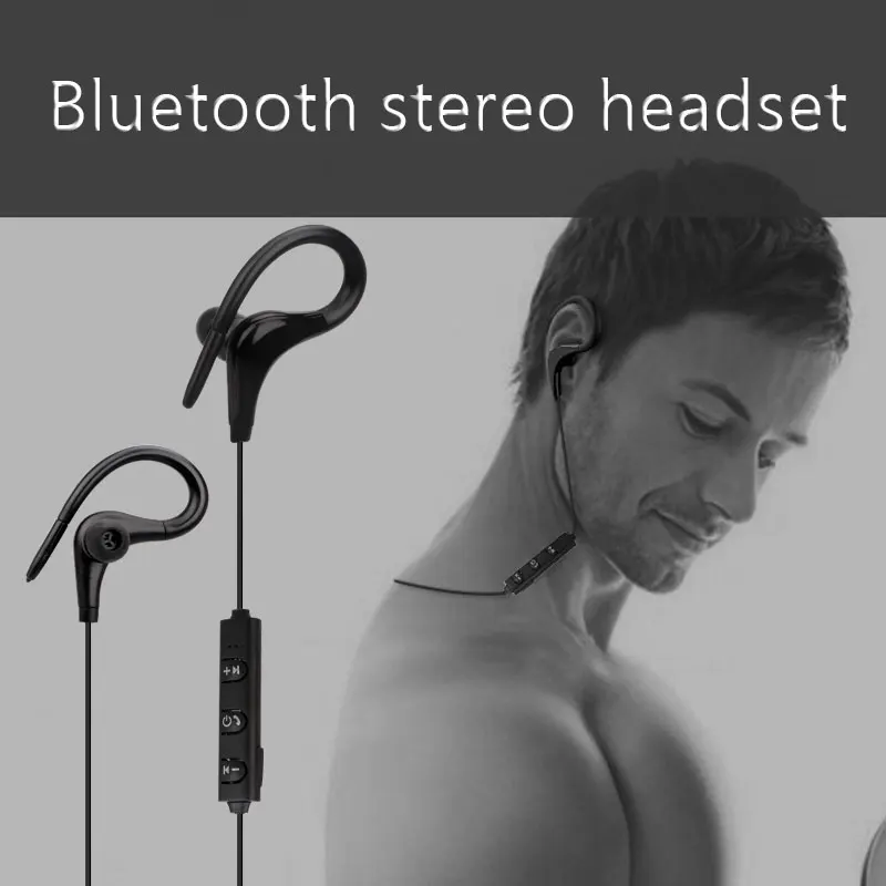 Спортивная стерео Bluetooth беспроводная гарнитура 4 1 наушники с микрофоном