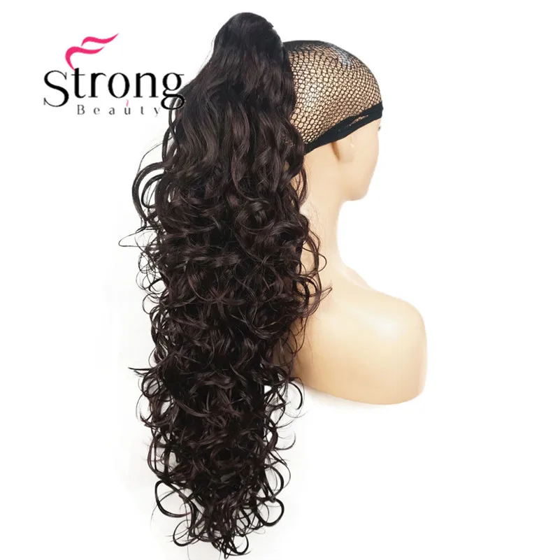 StrongBeauty женская обувь для девочек синтетическая X-Long W прекрасная форма коготь зажим конский хвост пони волосы расширенный выбор цвета