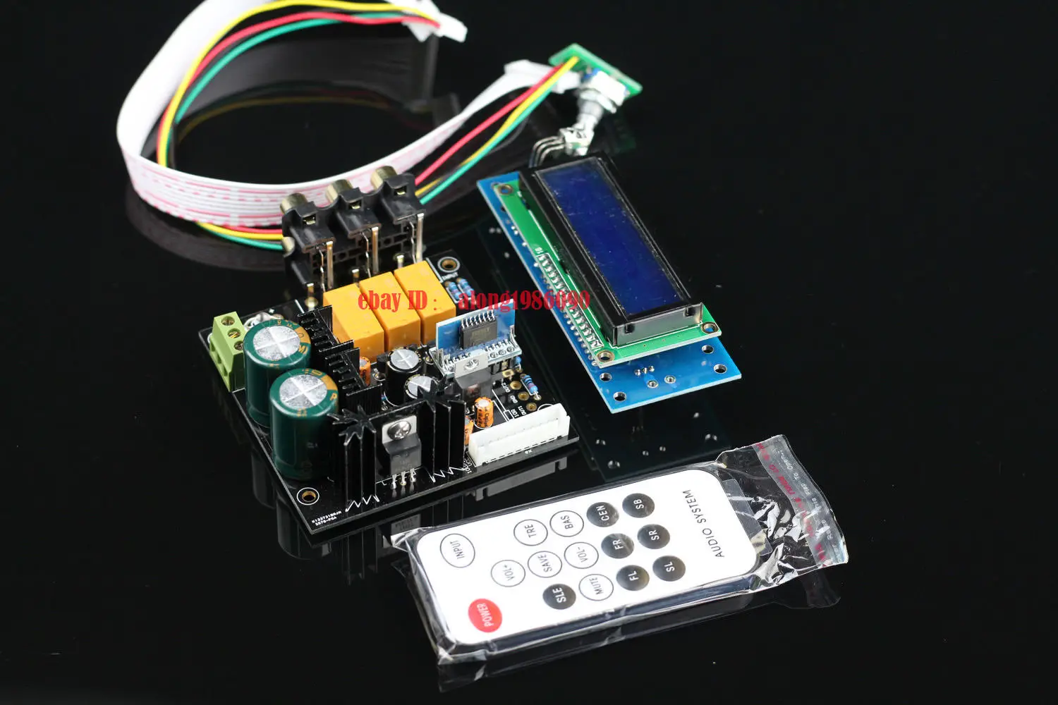 GZLOZONE Собранный hifi PGA2310 пульт дистанционного управления аудио preamp громкостью L3