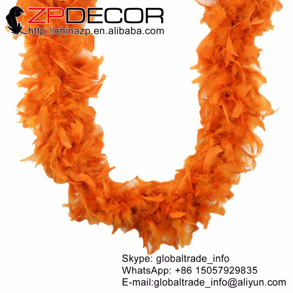 ZPDECOR 2yards/lot 40gram Hot Sale Good Quality Dyed Green Turkey Chandelle Feather Boa for Carnival Decoration | Дом и сад