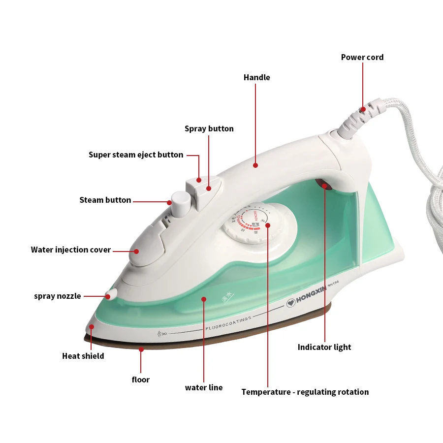 парогенератор Электрический испаряться Утюги Портативный рукоять мини