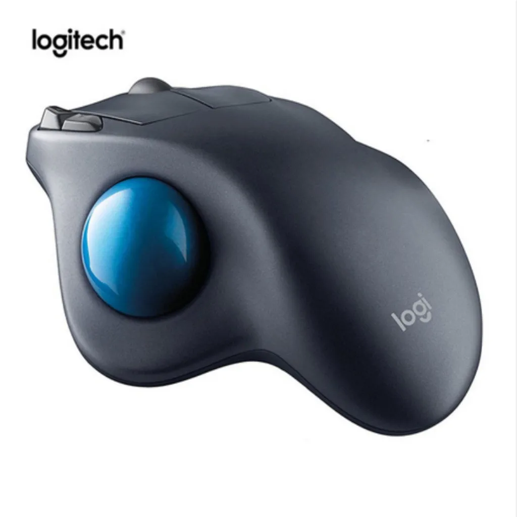 Оригинальная Беспроводная трекбол-Мышь logitech M570 2,4 Ghz эргономичная Вертикальная профессиональная рисованная лазерная мышь для Win10/8/7