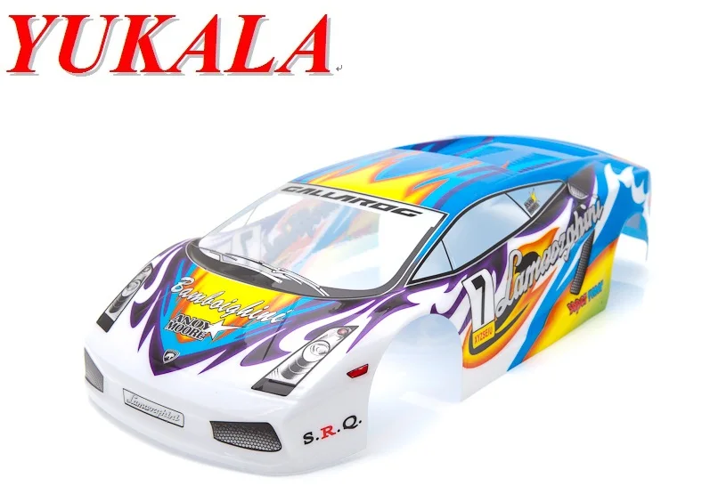 Детали для радиоуправляемого автомобиля YUKALA 1/10 1:10 R/C Корпус кузова 200 мм S022B|car body