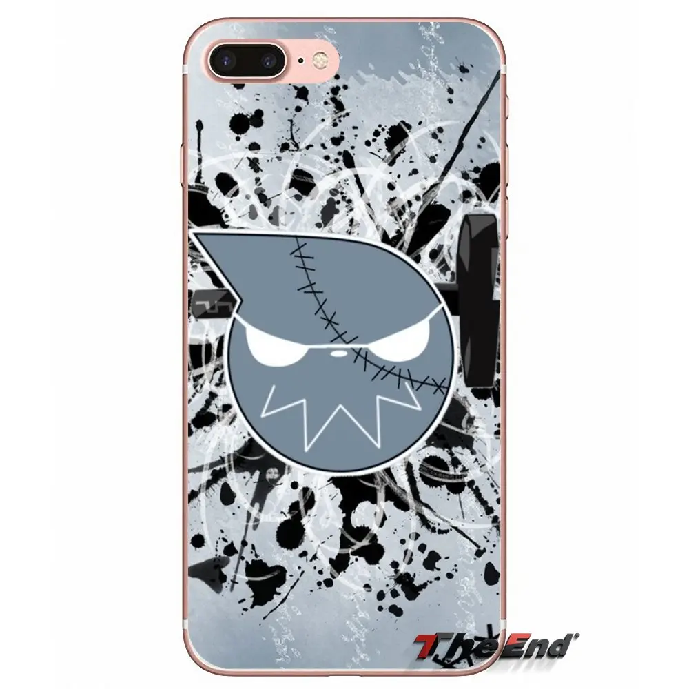 Чехол накладка для телефона Soul Eater death kid iPhone X 4 4S 5 5S 5C SE 6 6S 7 8 Plus Samsung Galaxy J1 J3 J5 J7 A3 A5 2016