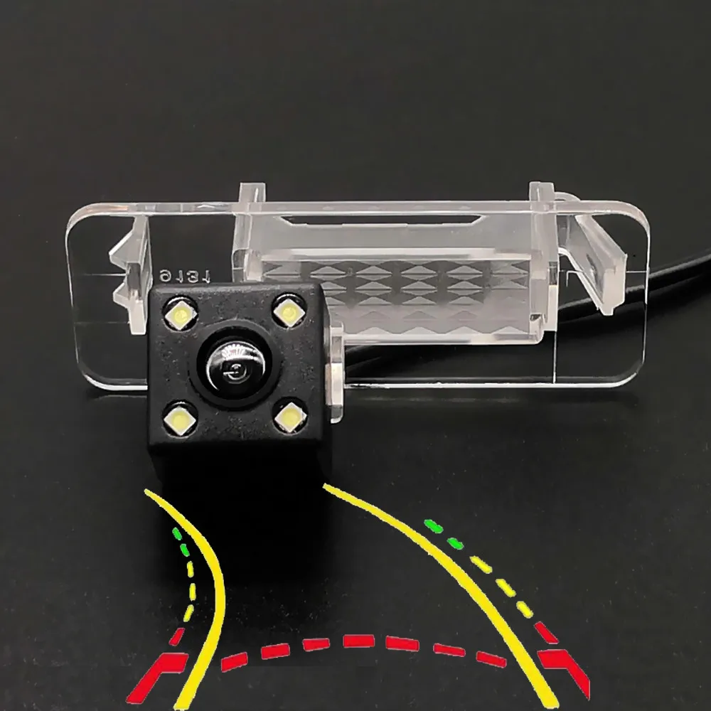 170D Intelligent Dynamic Trajectory Tracks Car Rear View Camera For Mercedes-Benz C Class W202 4D Sedan/Smart Fortwo 2007-2014