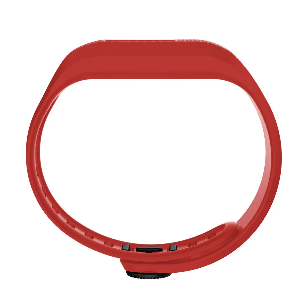 Ремешок сменный из мягкого силикона для Garmin Vivofit 3 классический черный браслет