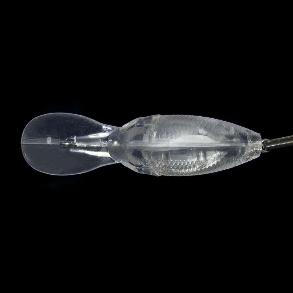 10 шт Пустые твердые приманки тела Crankbait 37 мм неокрашенные рыболовные затычки