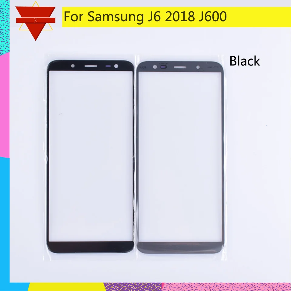 10 шт./лот для Samsung Galaxy J6 2018 J600 J600F сенсорный экран внешнее стекло тачскрин объектив
