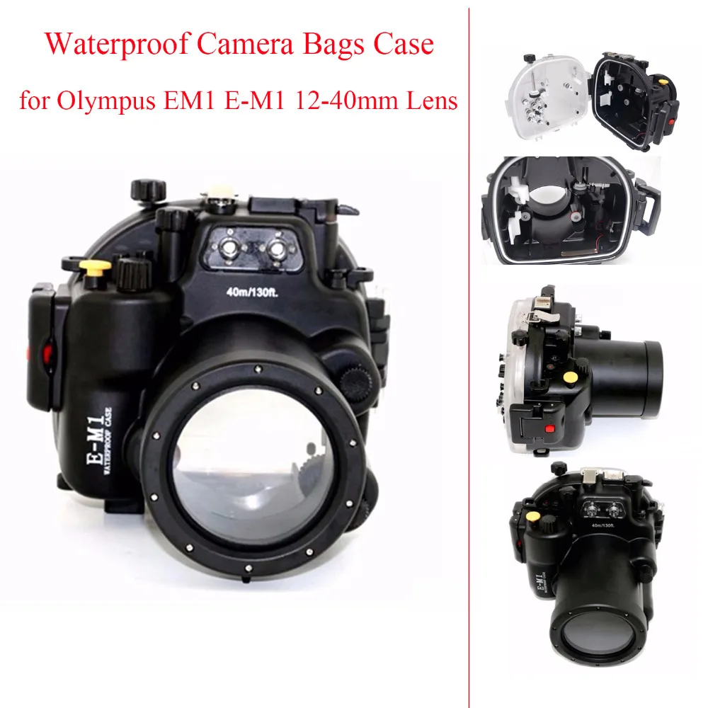 Чехол для подводной камеры Meikon водонепроницаемый чехол-сумка объектива Olympus EM1
