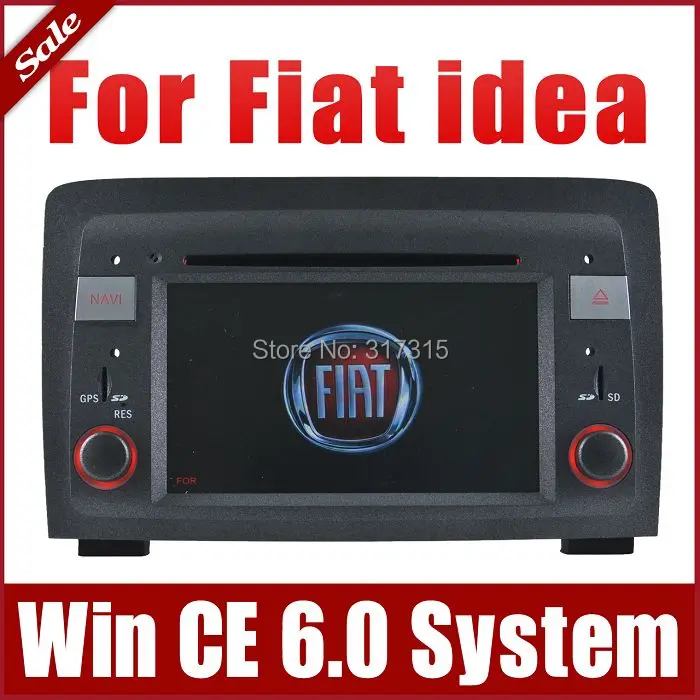 Головное устройство Автомобильный dvd плеер для Fiat Idea/Lancia Musa с GPS навигацией радио