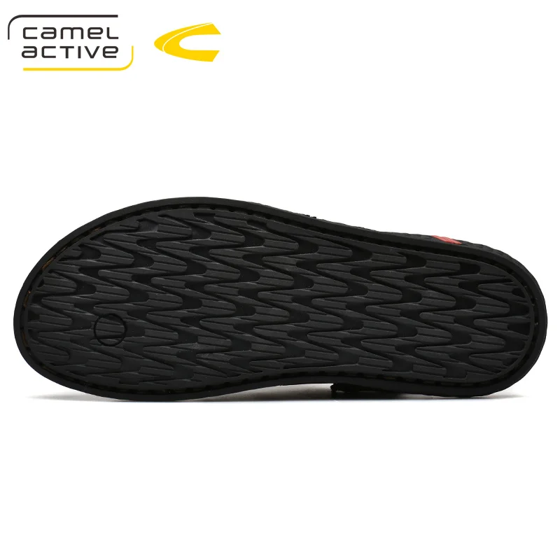 Мужские сандалии из натуральной кожи Camel Active повседневные деловые слиперы