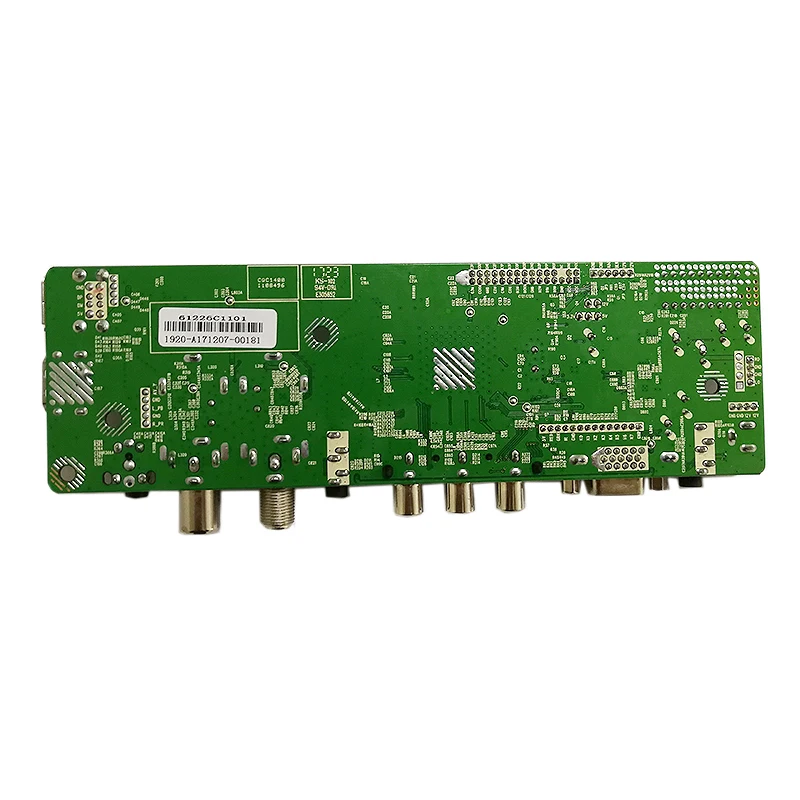 QT526C V1.1 цифровой сигнал DVB-S2/T2/C ЖК ATV драйвер платы Dual USB русский T. S512.69+ 7Key+ 2ch 8bit lvds кабель+ CCFL инвертор