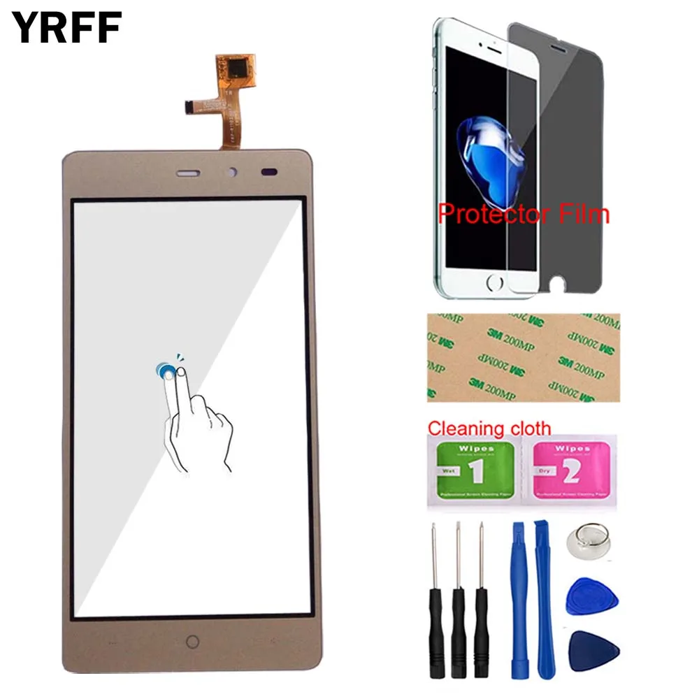 Touch Screen For BQ BQS-4526 BQS 4526 BQ-4526 Digitizer Panel Lens Sensor Front Glass Tools Protector Film | Мобильные телефоны и