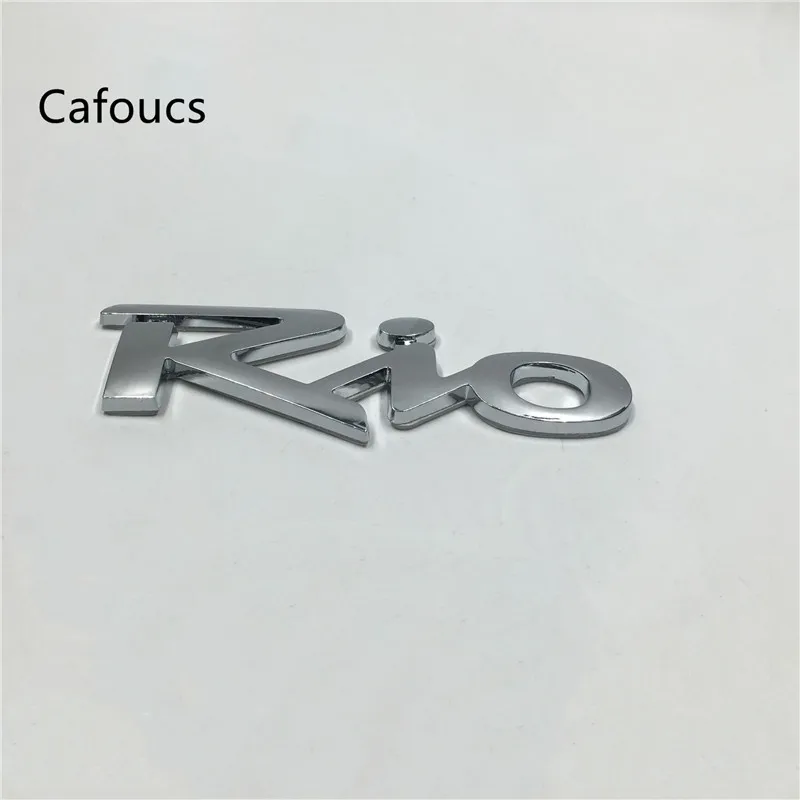 

Cafoucs For KIA RIO Car Emblem Badge Sticker Decoration for rio ceed sportage 2016 cerato k2 soul accessories