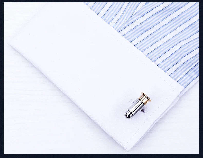 KFLK 2020 Luxury shirt cufflinks for mens Brand cuff button link TOP High Quality Bullet shape gemelos abotoadura Jewelry | Украшения и