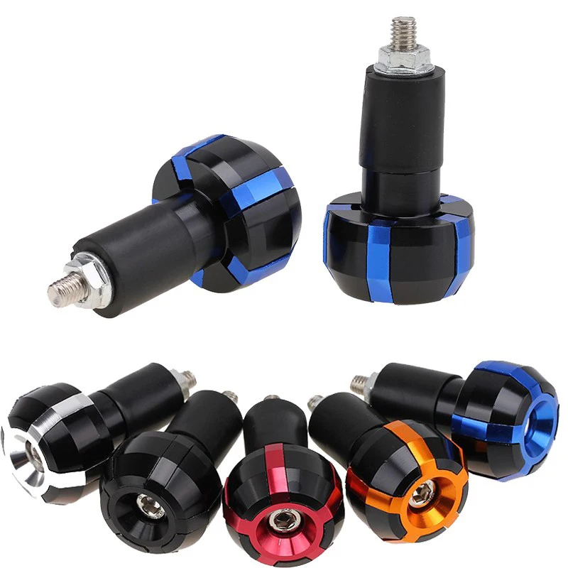 

Universal Motorcycle 7/8" 22mm Handlebar Grips Bar End Plug For Harley Honda Yamaha Suzuki Kawasaki For Ducati For Triumph