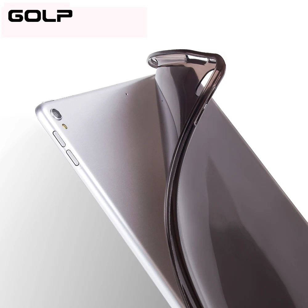 GOLP Чехол для for ipad mini 4 чехол mini4 Прозрачный Силиконовый ТПУ Мягкая задняя крышка