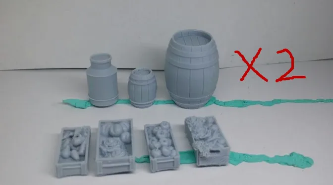 2 шт./лот 1/35 WW2 аксессуары cask Модель сцена Второй мировой войны Смола комплект