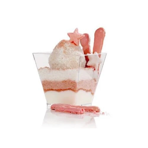 Пластиковая одноразовая жесткая пластиковая чашка 25 шт./лот 2 унции десертная