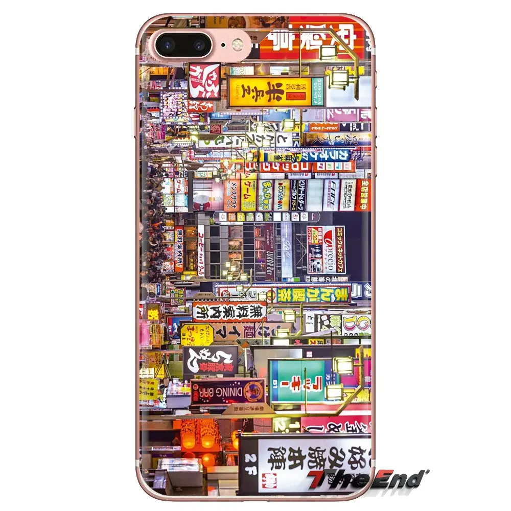 Tokyo Japan Bird Eye View Poster Mobile Phone Case For Huawei Nova 2 3 2i 3i Y6 Y7 Y9 Prime Pro GR3 GR5 2017 2018 2019 Y5II Y6II |