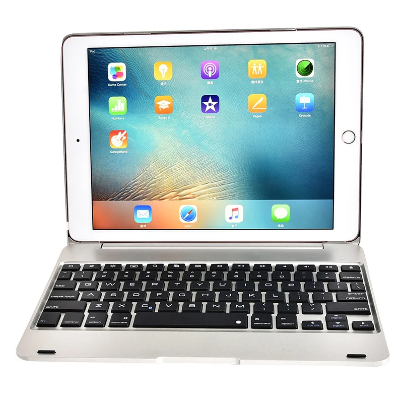 Для iPad Air 2 A1566 A1567 Pro 9 7 дюймовый беспроводной Bluetooth чехол для клавиатуры роскошный