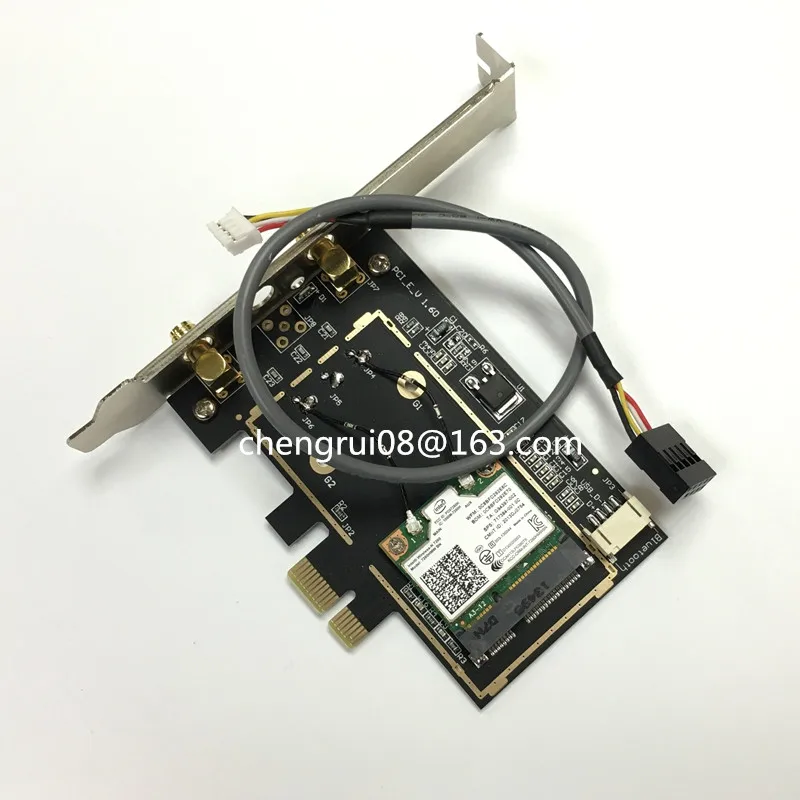 Настольный Wi-Fi Intel Wireless-n 7260 7260hmw Bn 300M Half Mini Pci-e Bluetooth Bt беспроводная карта 802 11 B G N 2 4