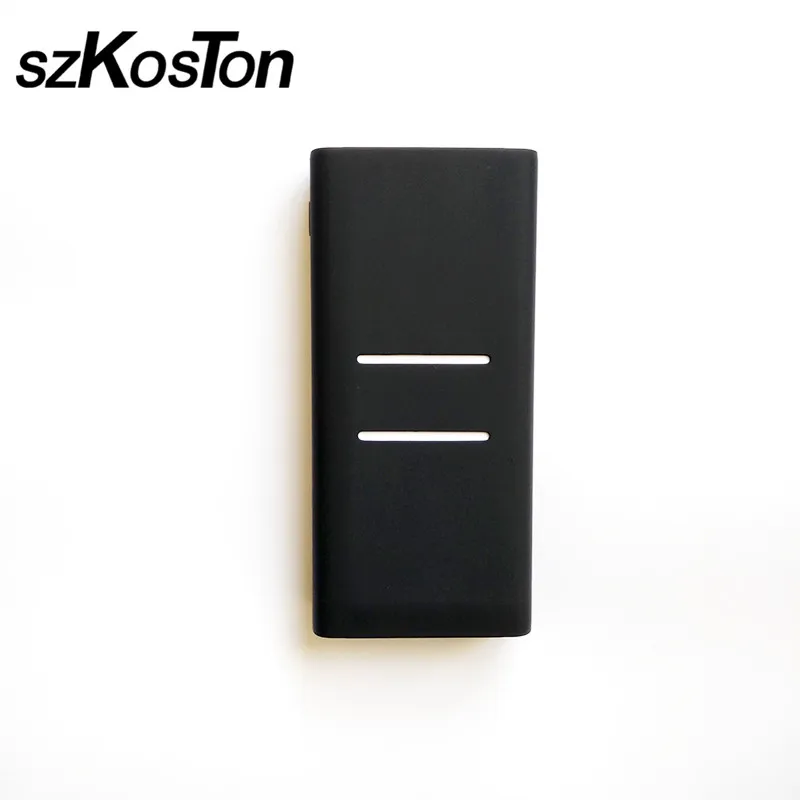 Силиконовый чехол для Xiaomi Powerbank 20000 мАч 2C Power Bank Generation резиновые защитные чехлы bank