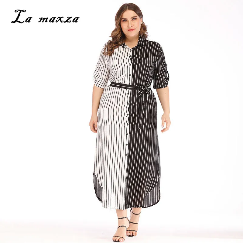 Женское летнее платье 2019 элегантное офисное вечернее Повседневное рубашка макси