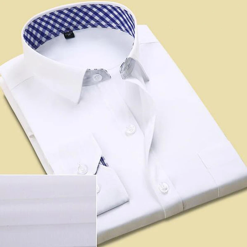 2017 новая мода мужская рубашка пэчворк в клетку с длинным рукавом рубашки