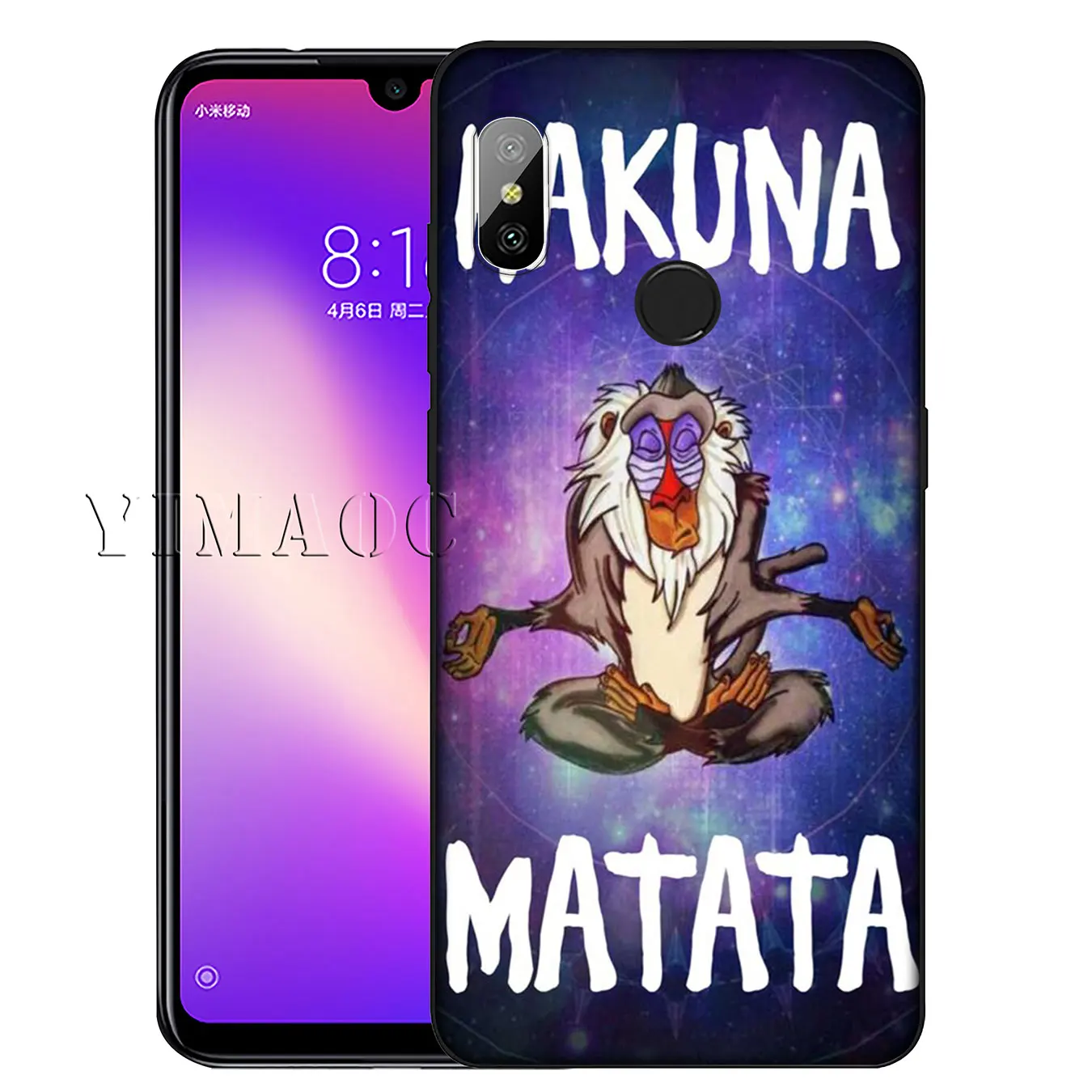 YIMAOC Король Лев Мягкий силиконовый чехол для телефона Xiaomi Redmi K30 K20 8A 7A 6A 5A S2 GO Note 8 8T 7