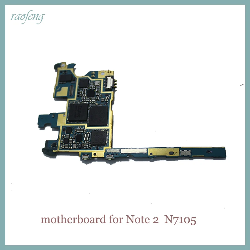 Raofeng хорошо работает для Samsung Note 2 N7105 материнская плата разблокированная и