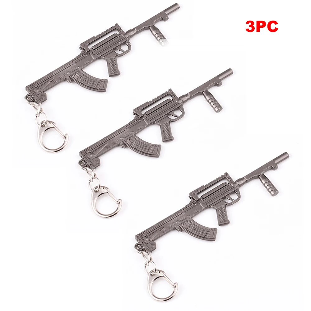 Мини брелок 98K/Groza Assault Steps Red 3 шт. 4 пистолет для выживания джедаев модель мальчиков