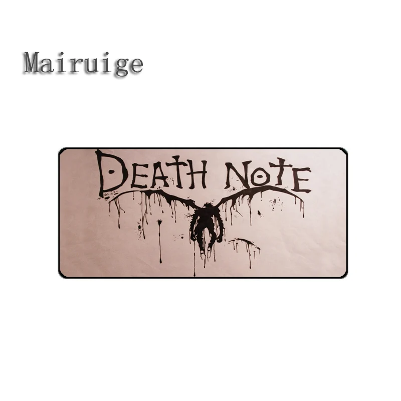 

Mairuige High Quality Table Mats Big Size Gamming Mousepad Hot Selling Anime Mousepad Death Note Computer Peripherals for Lol