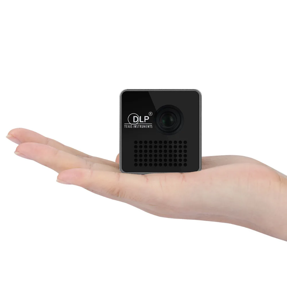 Exquizon P1 + WI FI Беспроводной карманный светодиодный Pico Smart Mini Projecto DLP Micro Miracast DLNA