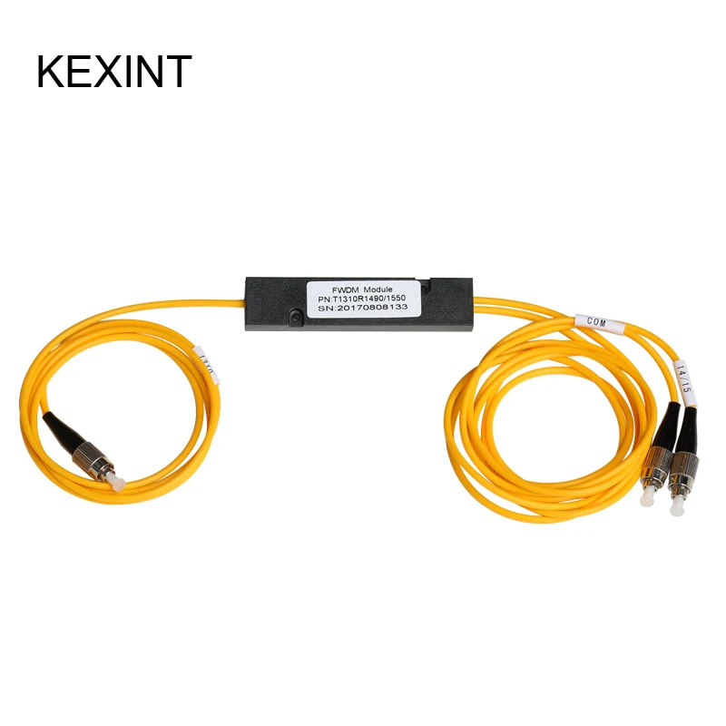 KEXINT FWDM разъем FC/UPC 1 м 0 9 T1310 R1490/1550 нм (данные 1490/1550 нм) 5 шт.|coupler|upc |