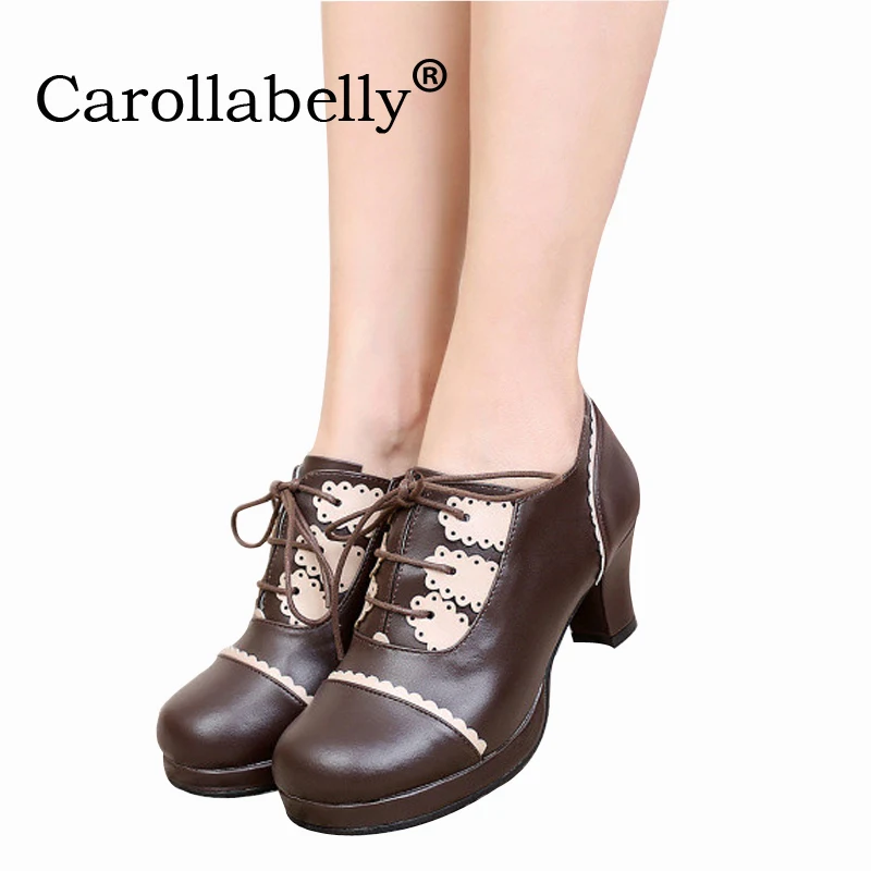 Мягкие вечерние ные туфли лодочки для женщин с круглым носком на