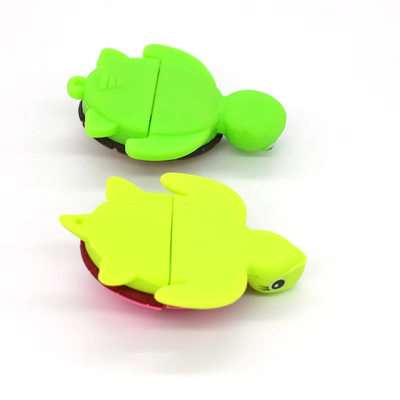100% Оригинальный USB флеш накопитель мультяшная черепаха карта памяти классный 8 ГБ
