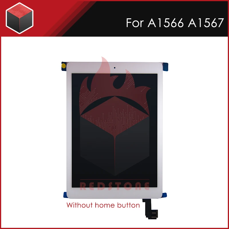 LCD Screen with Touch Panel 9.7'' Black White For iPad Air 2 A1566 A1567 Display Digitizer Assembly EMC2822 EMC2823 | Компьютеры и