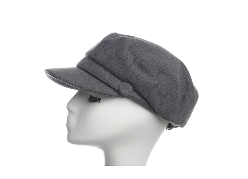 HW бутик газетчик Кепки s для Для женщин моды Военная Шляпа Snapback Кепки s женские Casquette ВС Hat восьмиугольная Кепки