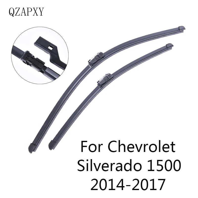 

Щетки стеклоочистителя QZAPXY для Chevrolet Silverado 1500 22 и 22 дюйма 2014 2015 2016 2017, автомобильные аксессуары, стеклоочистители для стайлинга автомобиля