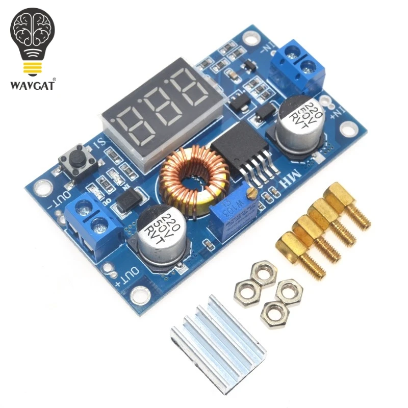 5PCS5A75WXL4015 Регулируемый понижающий модуль 4 0 38 в для источника питания 1 25 36 в|dc-dc