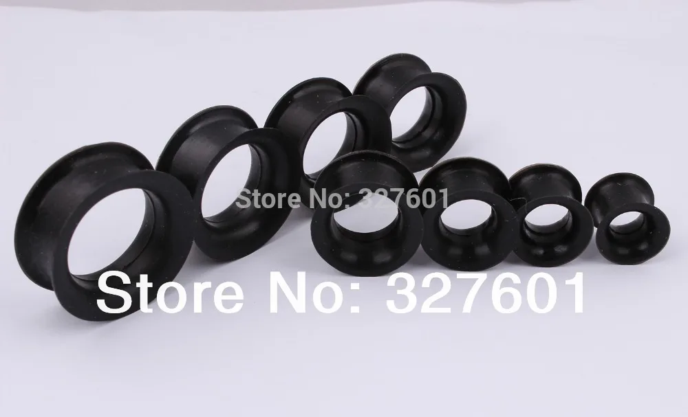Оптовая продажа 48 шт./лот 12 размеров ювелирные изделия для тела черный