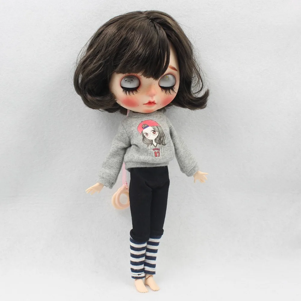 Ледяная кукла DBS Blyth игрушка наряд ледяной licca модный костюм одежда с шляпой и