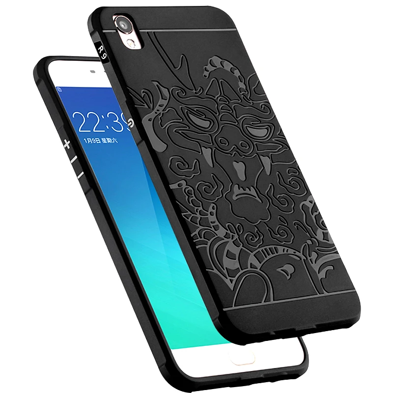 TPU Soft Case for OPPO R9 R 9 m tm k km 3D Relief Phone Back Cover F1 Plus F1Plus R9m R9t R9tm R9k R9km Cases | Мобильные телефоны