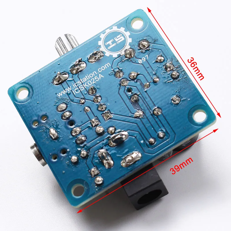 Электронная плата мини усилителя LM386 DIY Kit супер 3 В 12 в усилитель мощности костюма