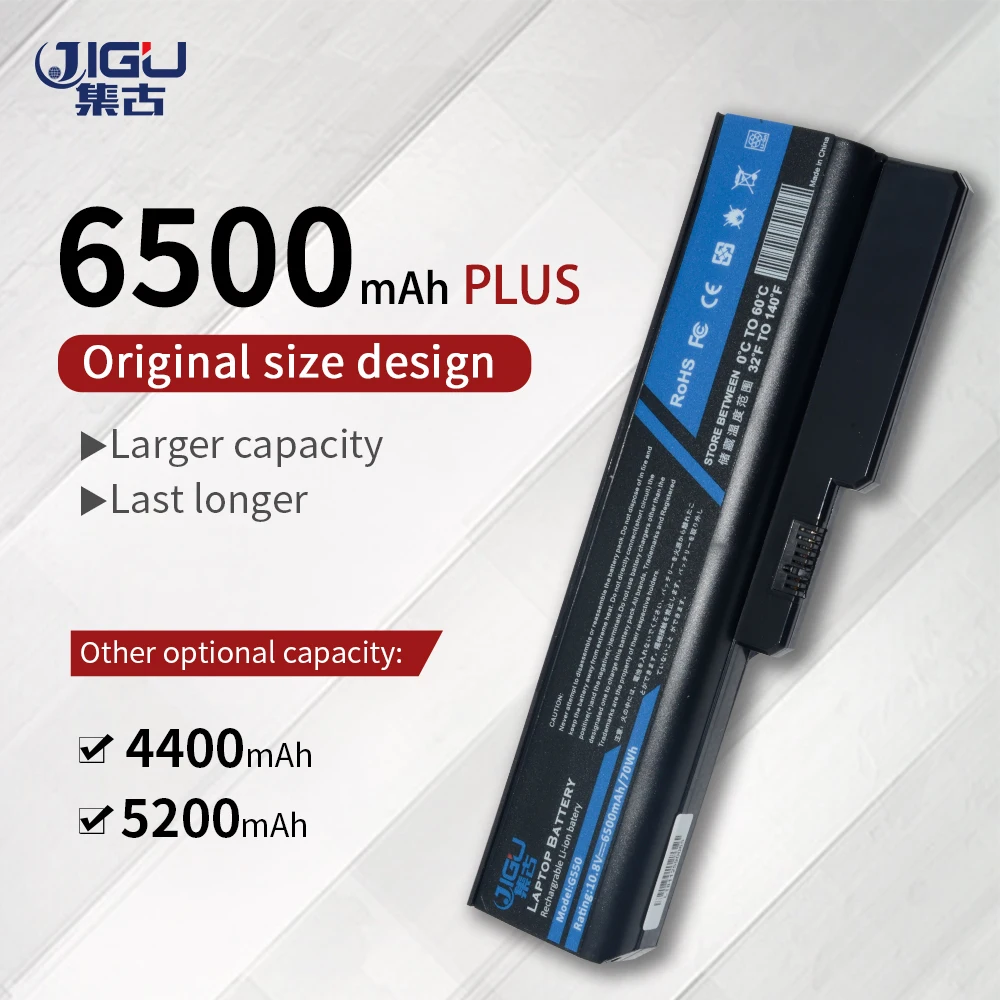 

JIGU Laptop Battery for IBM Lenovo 3000 N500 B550 G450 G530 G550 IdeaPad B460 G430 G555 G455 V460 V460A Z360 V460A-IFI G430 4152